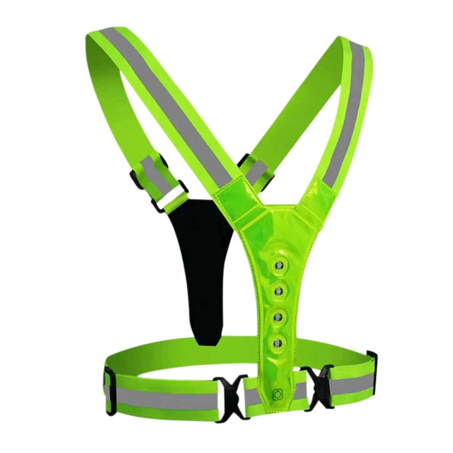Gilet LED Running Réfléchissant Nuit – Haute Visibilité pour Course