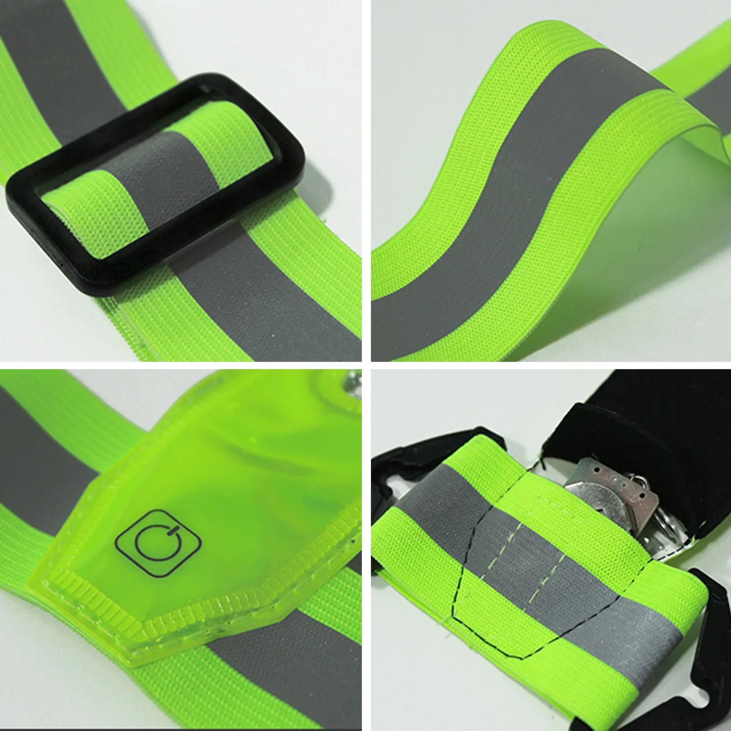 Gilet LED Running Réfléchissant Nuit – Haute Visibilité pour Course